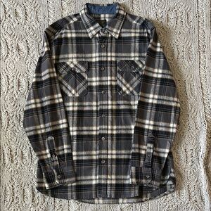 Jachs Blue and Tan Heritage Flannel